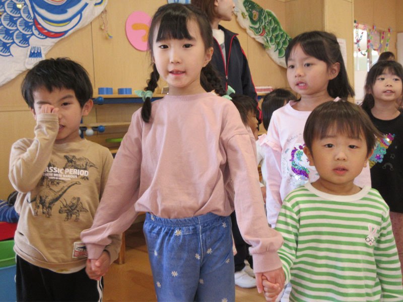 3歳〜5歳の混合クラス|異年齢保育の導入